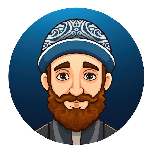 Yarmulke icon for Hanukkah