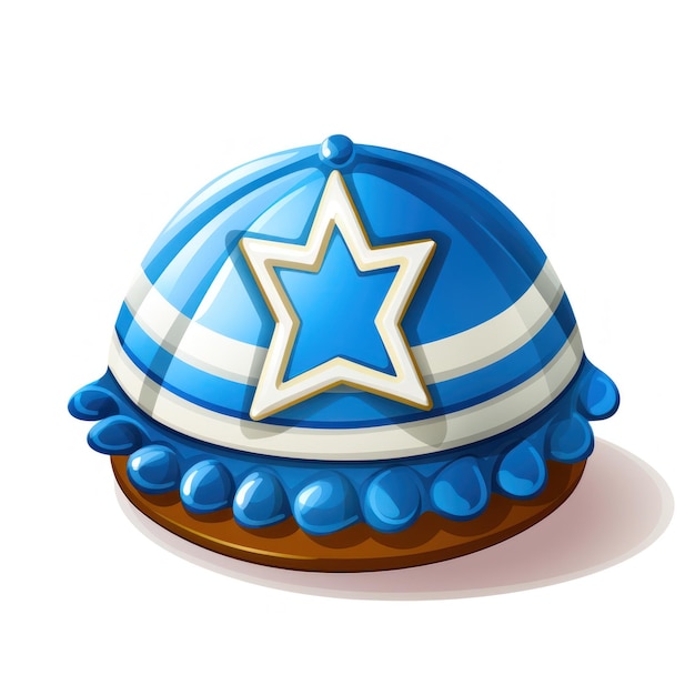 Yarmulke icoon voor Chanoeka