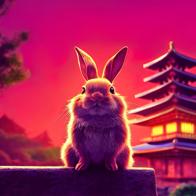 Year of the rabbit chinese new year 2023