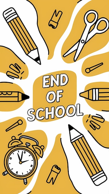 Years End Celebration Graphic Design Celebrating the End of the School Year