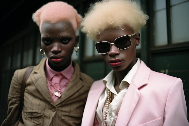 Радикальные феминистки и бродяги, как африканские альбиносы.