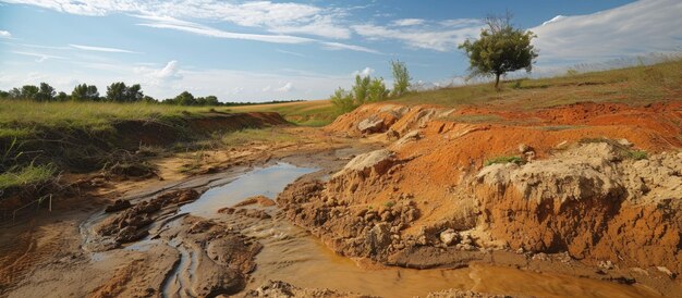 Photo years of overgrazing deforestation and water erosion have led to soil erosion