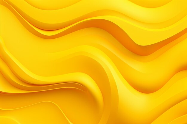 Photo yellow abstract fluid background