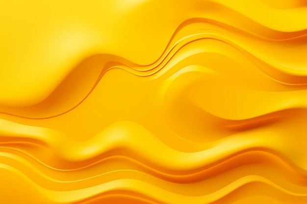 Photo yellow abstract fluid background