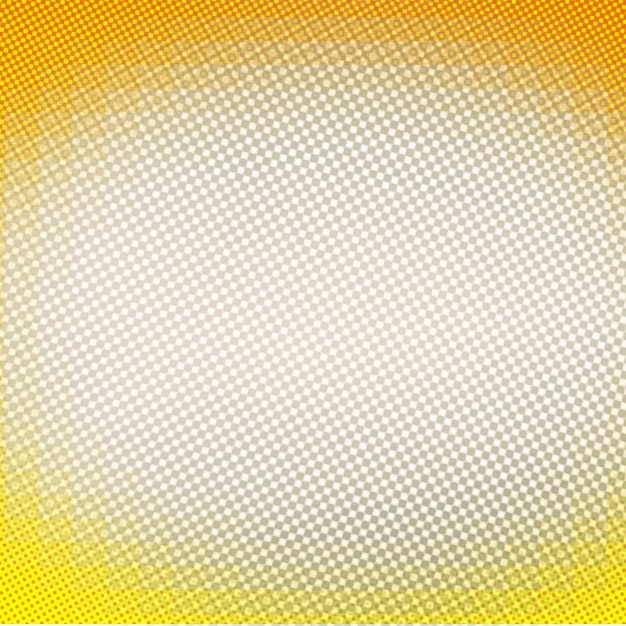 Yellow abstract pattern square background