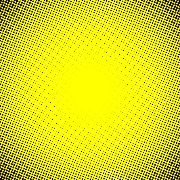 Yellow abstract square background