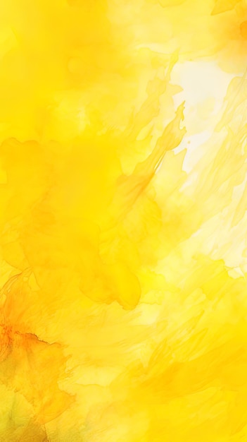 yellow abstract watercolor background