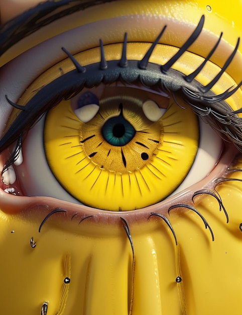 Yellow Amarillo Aesthetic Random Eye