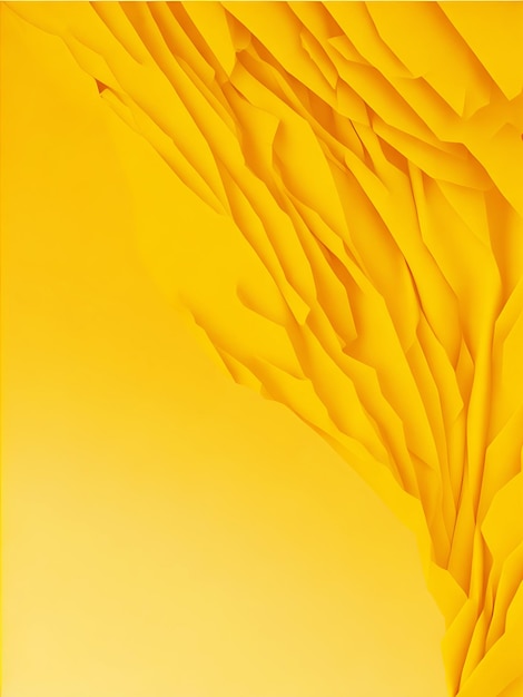 Yellow background smooth background yellow generative ai