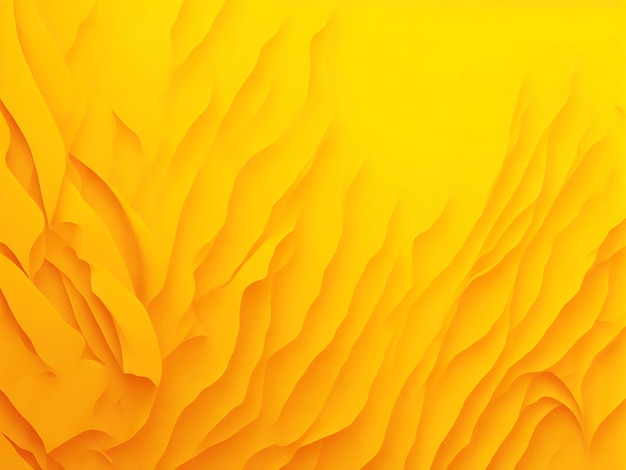 Yellow background smooth background yellow generative ai