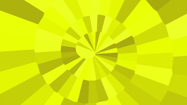 a yellow background with a circle in the center.
