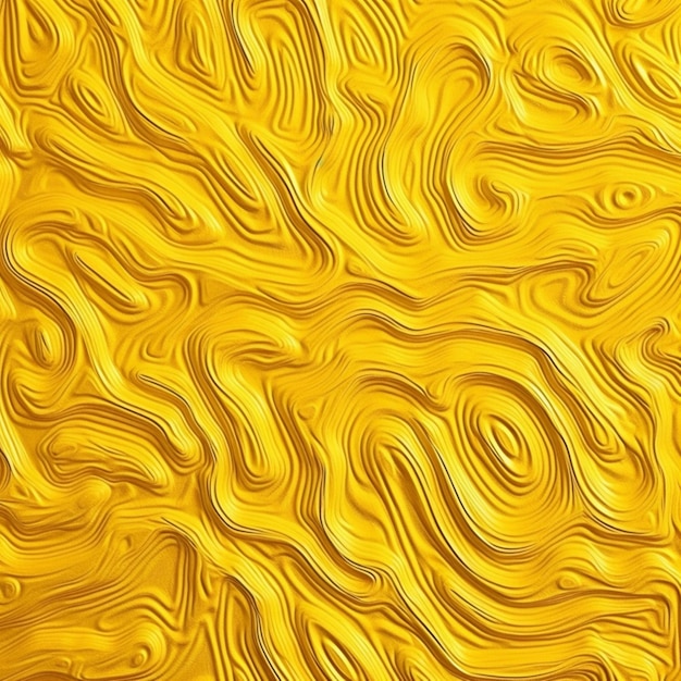 A yellow background with curves and lines.