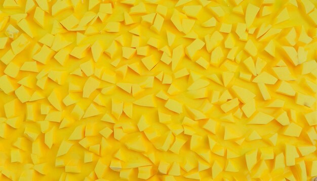 A yellow background with a lot of yellow pieces