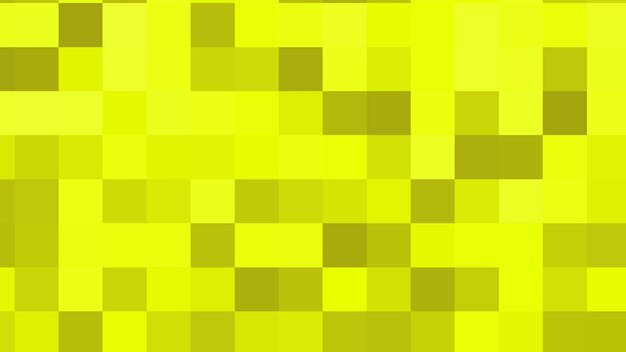 a yellow background with squares of different shades.