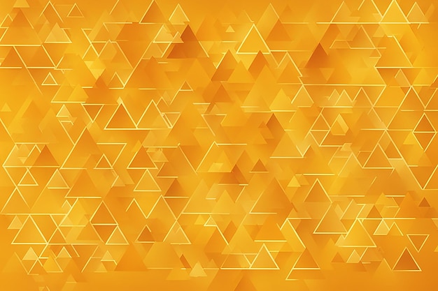 Yellow background with triangles