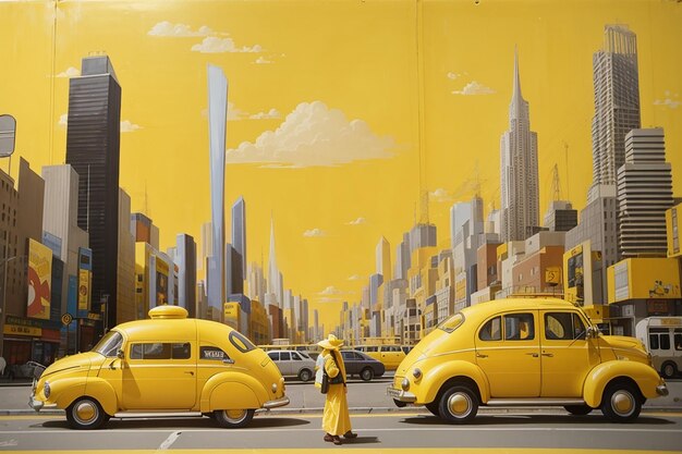 yellow big city