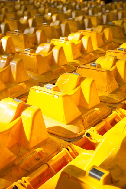 Yellow bins