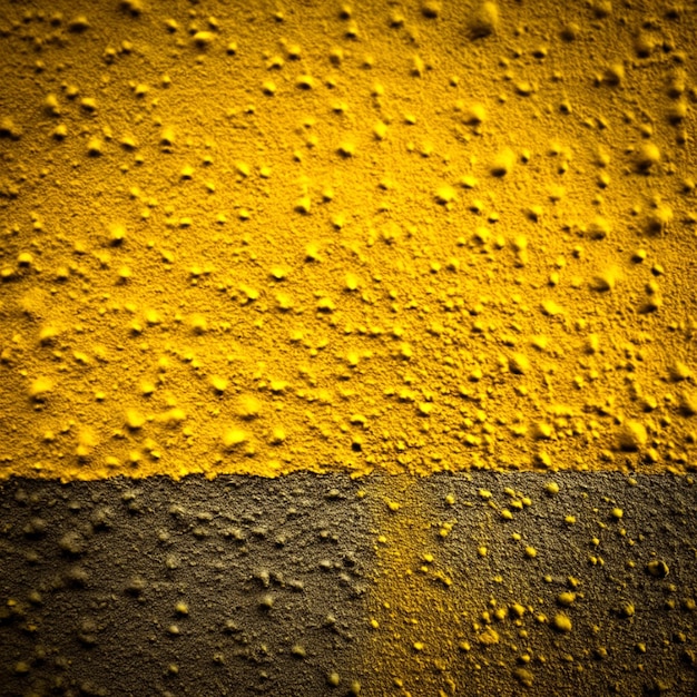 yellow and black grunge wall textured background