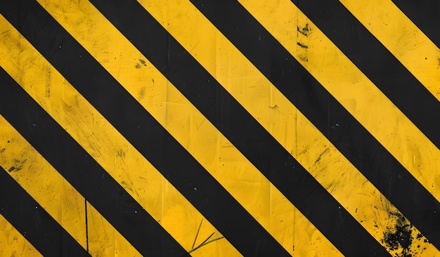 a yellow and black sign that says caution on it
