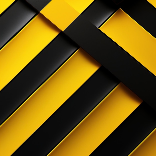 a yellow and black striped sign with black stripes.