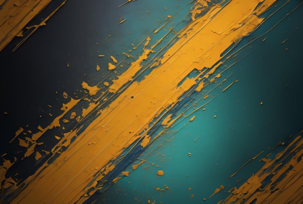 A yellow and blue background with a yellow line on it