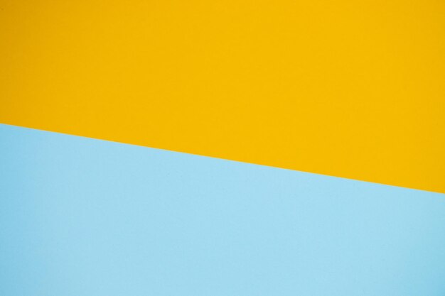 Yellow and blue paper color for background geometric pattern\
minimalism texture shapes