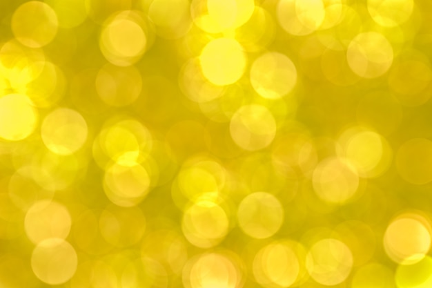 Yellow blur bokeh background wallpaper