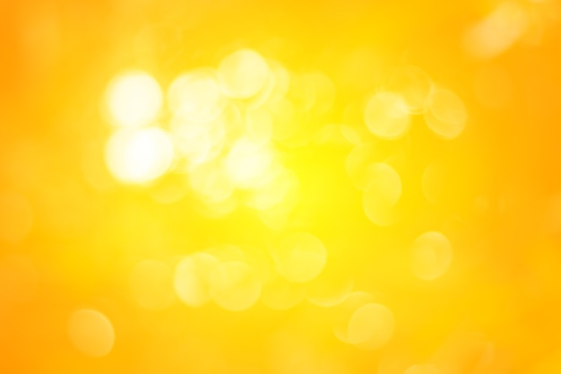 Yellow blurred abstract background.