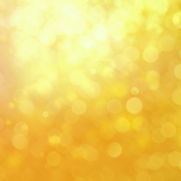 Yellow bokeh background for seasonal holidays event and celebrations