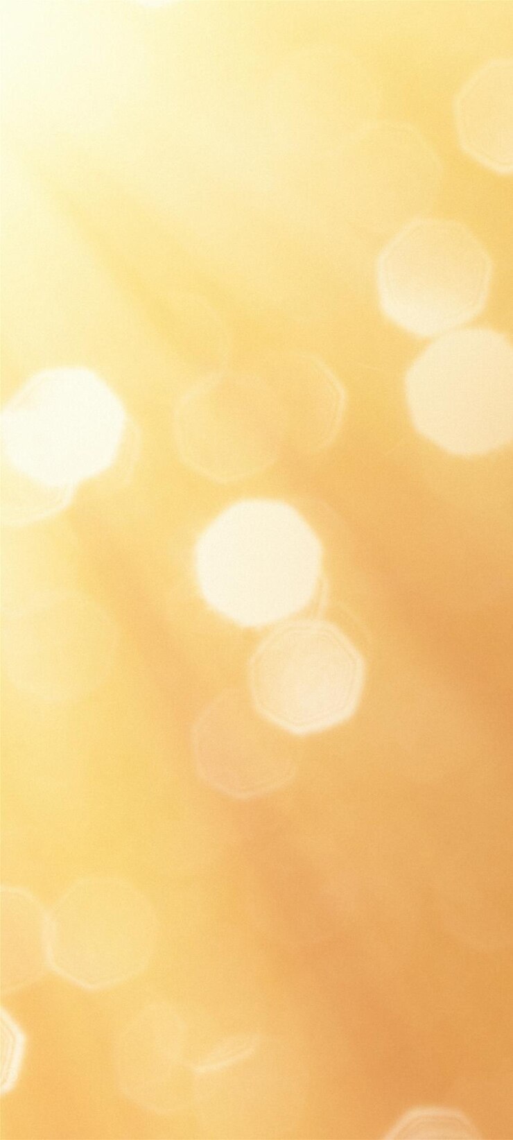노란색 bokeh 세로 배경