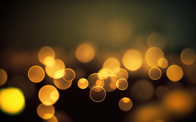 Yellow Bokeh