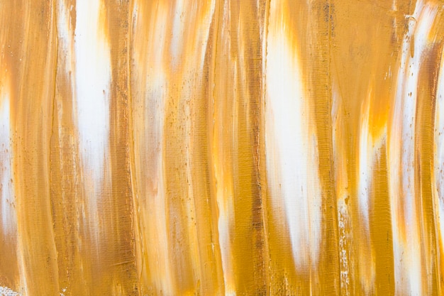 Yellow brown and orange colors paint abstract and modern drawing art