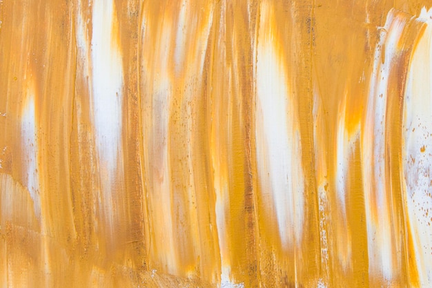 Yellow brown and orange colors paint abstract and modern drawing art