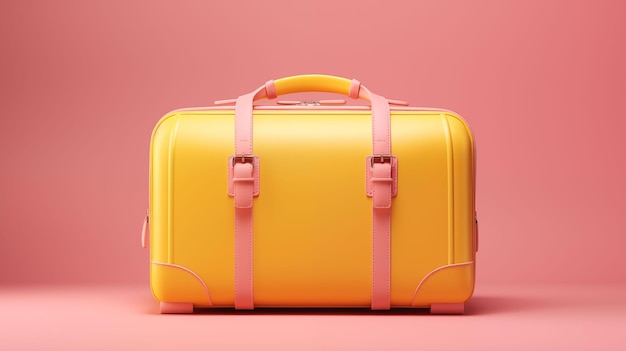 Yellow carry bag