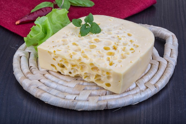 Foto formaggio giallo