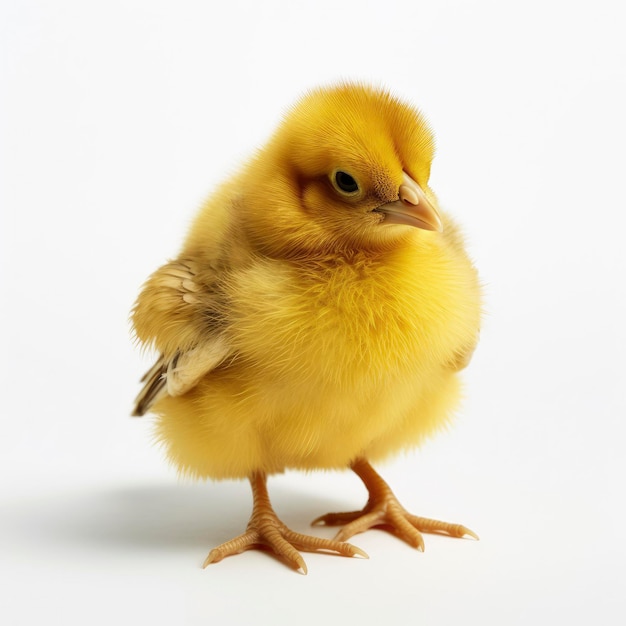 A yellow chick