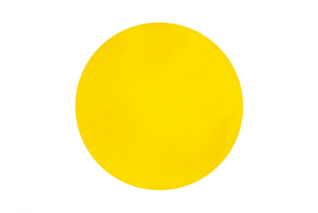 yellow circle