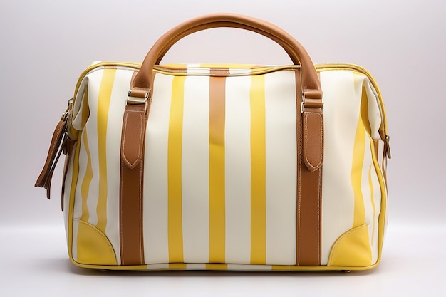 Yellow clolour vanity bag