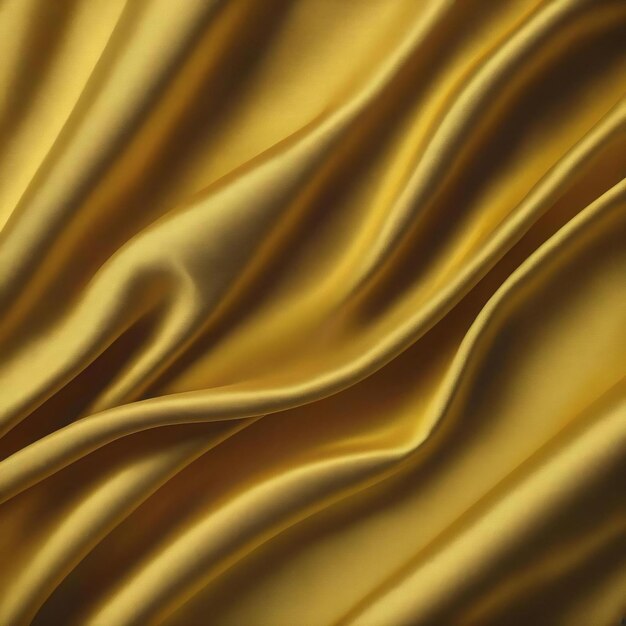 Yellow cloth background texture pattern fabric silk gradient color light on textile satin material b