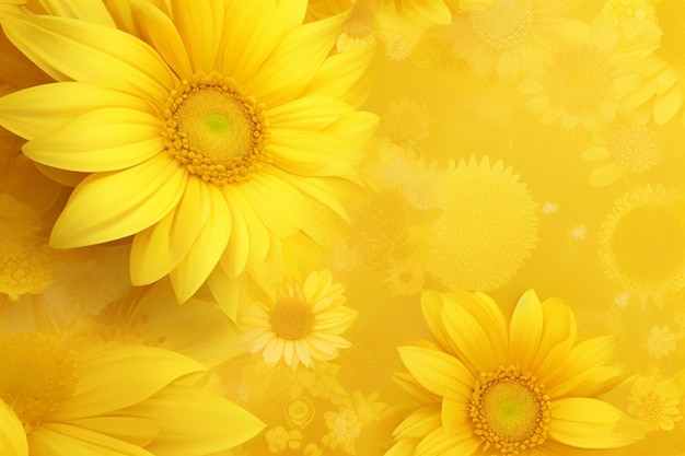 Yellow color design for background