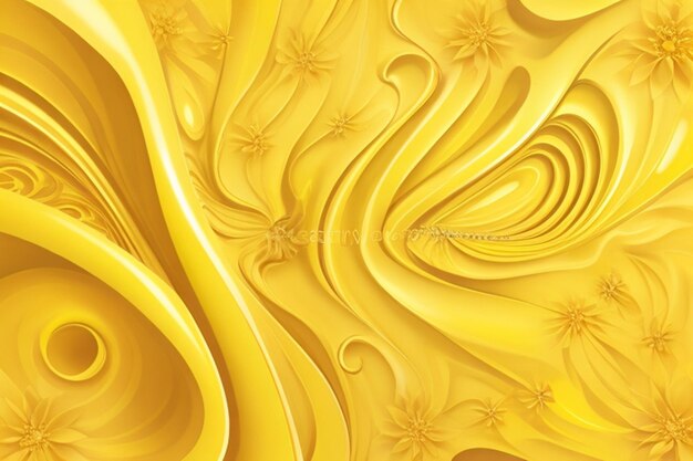 Yellow color design for background