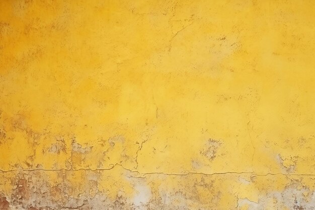 Yellow concrete wall texture background