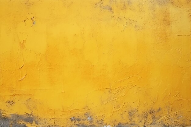 Yellow concrete wall texture background