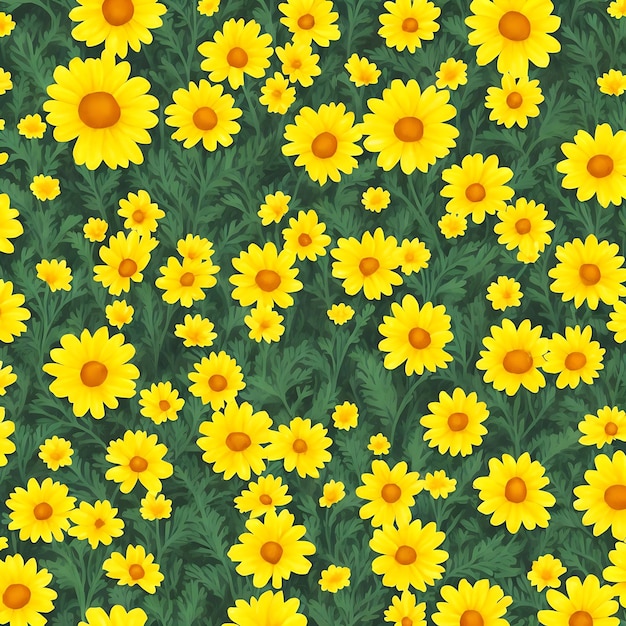 Фото yellow daisy flowers background flower wallpaper background design