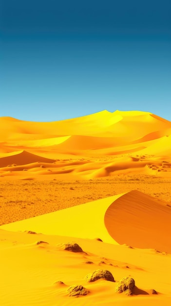 Yellow desert