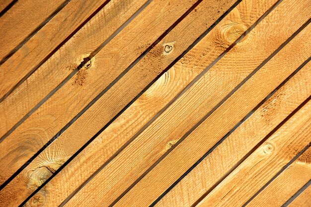 Yellow diagonal wood plank background, wooden board background