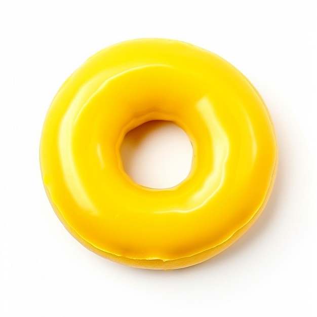 yellow doughnut