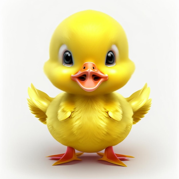 Photo yellow duck