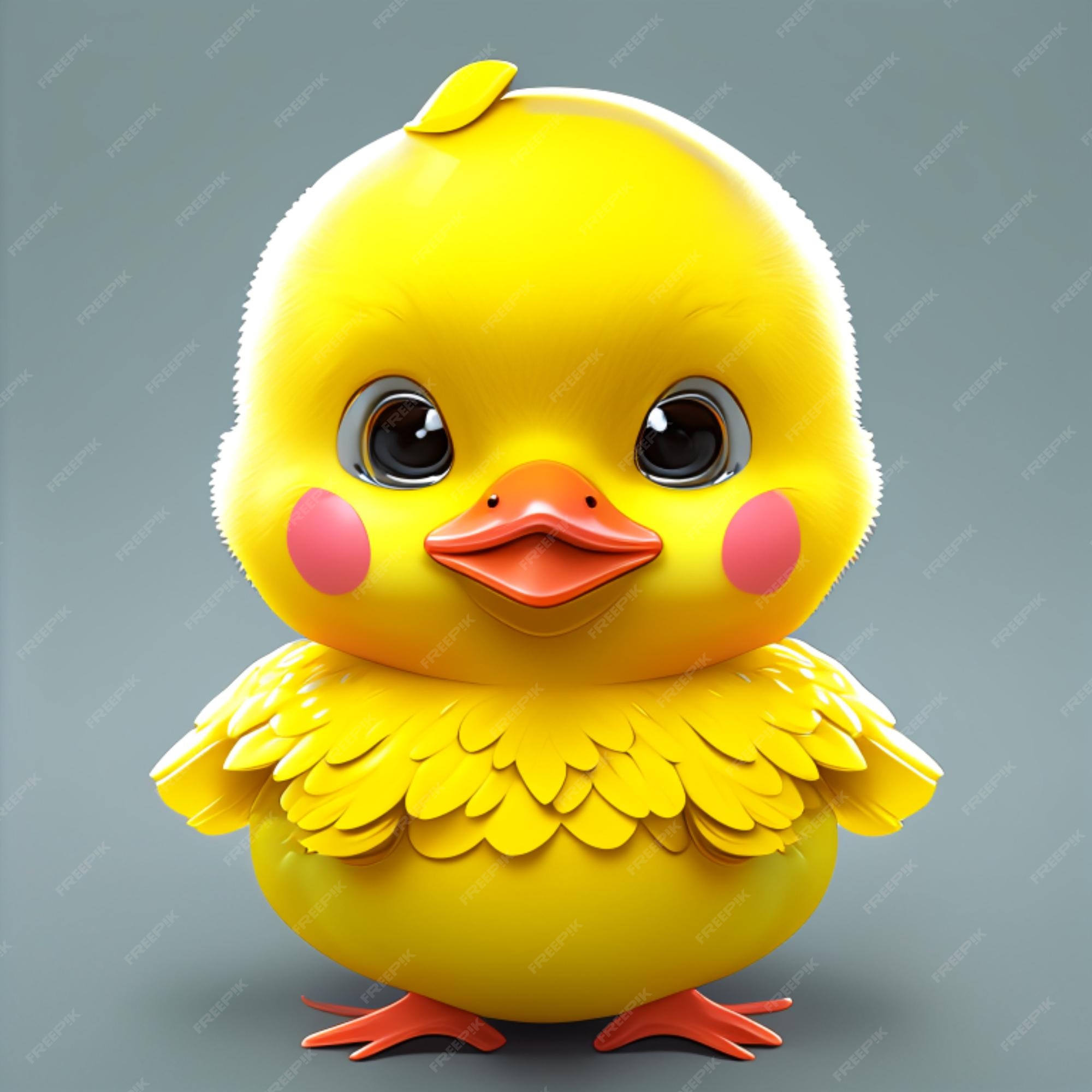 Premium AI Image | Yellow duck