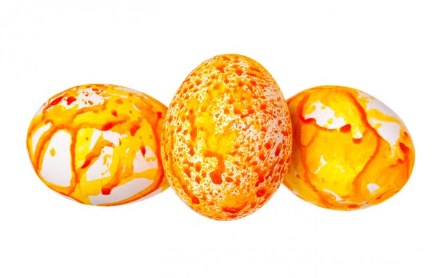 yellow Easter Eggs 